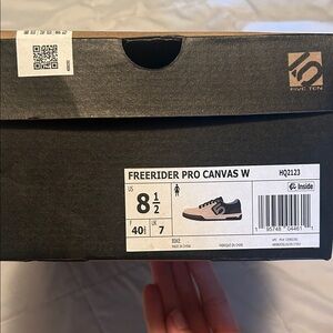 adidas Freerider Pro Canvas Women's Shoes - Black and Tan